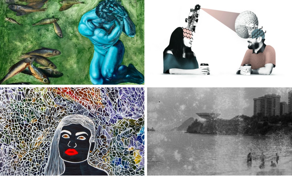 Salão de Artes Visuais traz humor e  bela profusão de cores