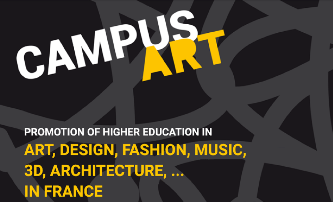 CampusArt : vagas abertas para formação em artes e arquitetura na França