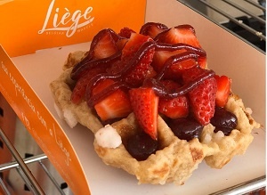 Sábado Gourmet com Liège Belgian Waffle