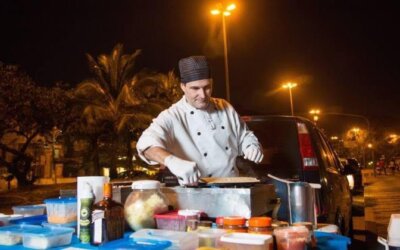 Crepes do Evandro no Sábado Gourmet